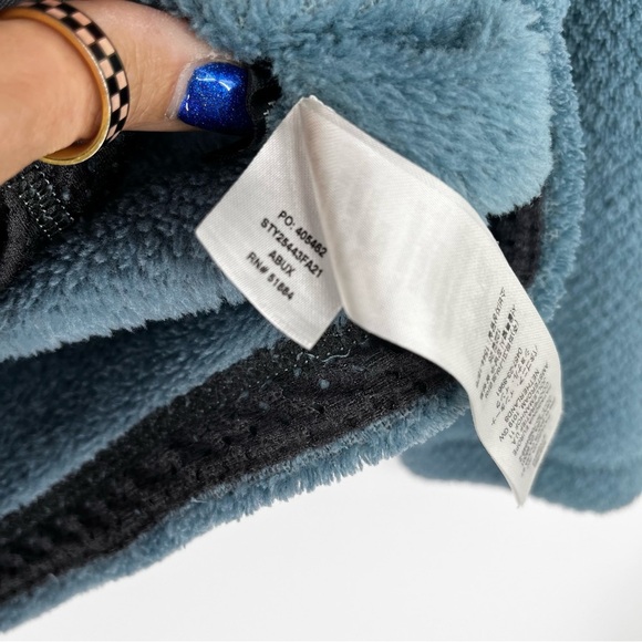 Patagonia Re-Tool Snap T Pullover Small Fleece Berlin Blue‎ Outdoor Cozy Casual - Picture 8 of 11